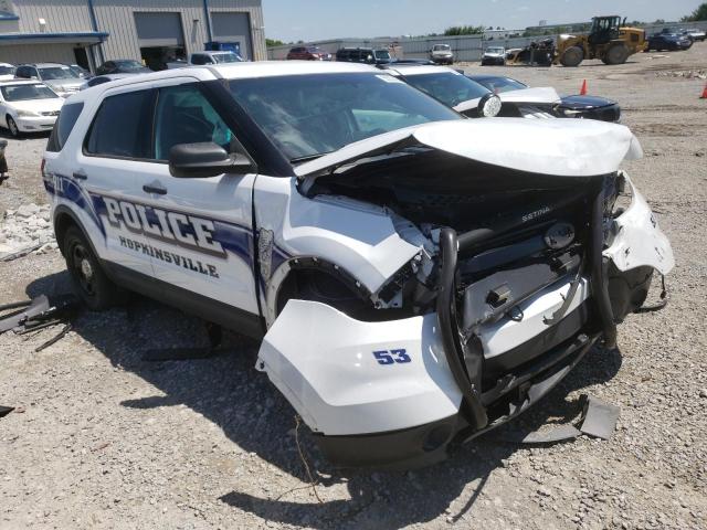 1FM5K8AR9FGA88800 - 2015 FORD EXPLORER POLICE INTERCEPTOR WHITE photo 4
