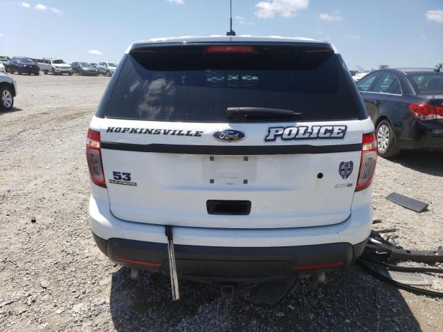 1FM5K8AR9FGA88800 - 2015 FORD EXPLORER POLICE INTERCEPTOR WHITE photo 6