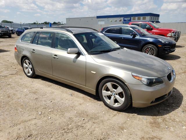 WBANN73596CN03358 - 2006 BMW 5 SERIES XIT 棕色 照片 4