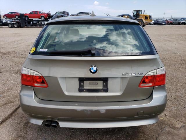 WBANN73596CN03358 - 2006 BMW 5 SERIES XIT 棕色 照片 6
