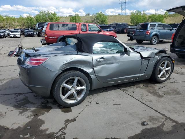 1G8MG35XX7Y129776 - 2007 SATURN SKY REDLINE GRAY photo 3