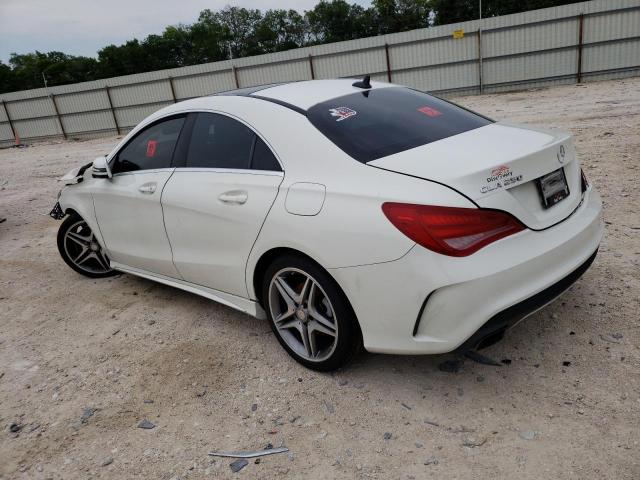 WDDSJ4EB1EN025108 - 2014 MERCEDES-BENZ CLA 250 WHITE photo 2