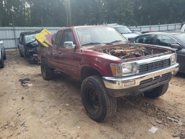 JT4VN13G6L5035851 - 1990 TOYOTA PICKUP 1/2 TON EXTRA LONG WHEELBASE SR5 RED photo 1