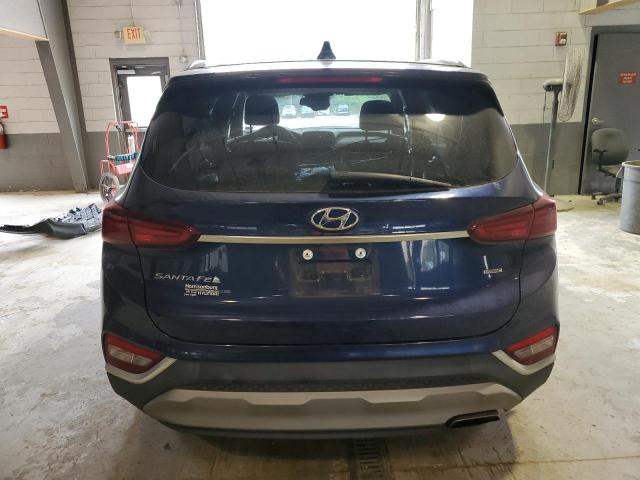 5NMS3CAD0LH288044 - 2020 HYUNDAI SANTA FE SEL BLUE photo 6