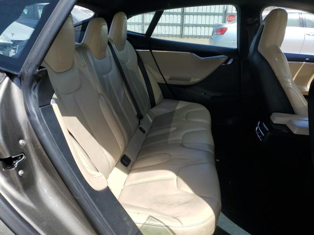 5YJSA1E18FF111936 - 2015 TESLA MODEL S TAN photo 10