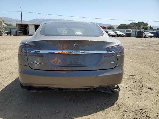 5YJSA1E18FF111936 - 2015 TESLA MODEL S TAN photo 6