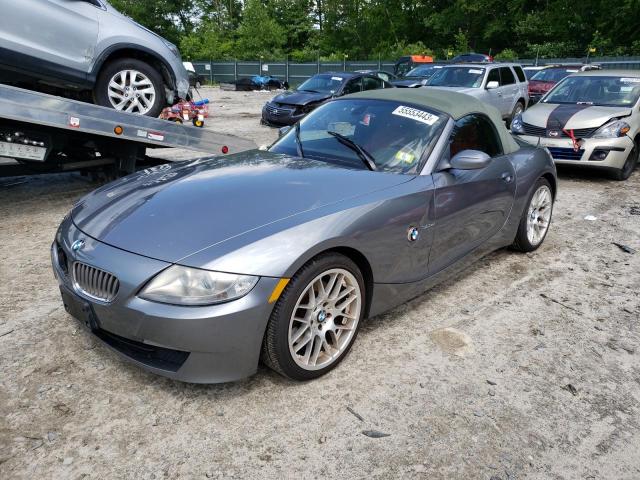 4USBU53508LW93383 - 2008 BMW Z4 3.0SI GRAY photo 1