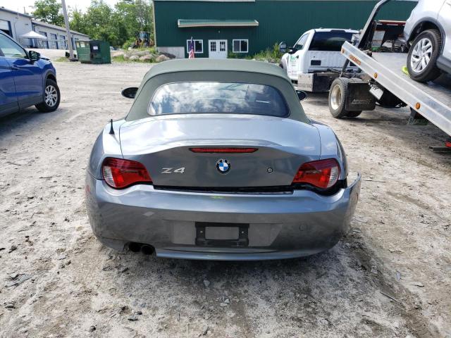 4USBU53508LW93383 - 2008 BMW Z4 3.0SI GRAY photo 6