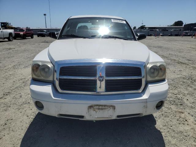 1D7HW48N46S605943 - 2006 DODGE DAKOTA QUAD SLT Blanco foto 5