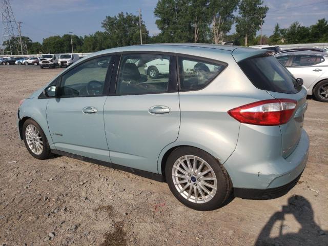 1FADP5AU5DL519759 - 2013 FORD C-MAX SE GREEN photo 2