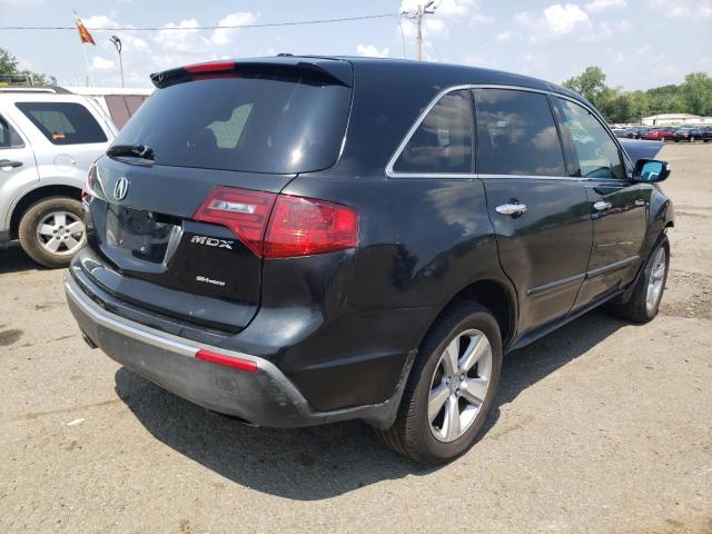 2HNYD2H36CH542618 - 2012 ACURA MDX TECHNOLOGY BLACK photo 3