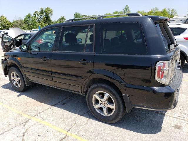 5FNYF28567B016700 - 2007 HONDA PILOT EXL BLACK photo 2