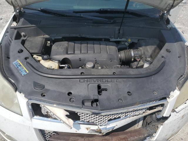 1GNLRHED7AS122283 - 2010 CHEVROLET TRAVERSE LTZ WHITE photo 12