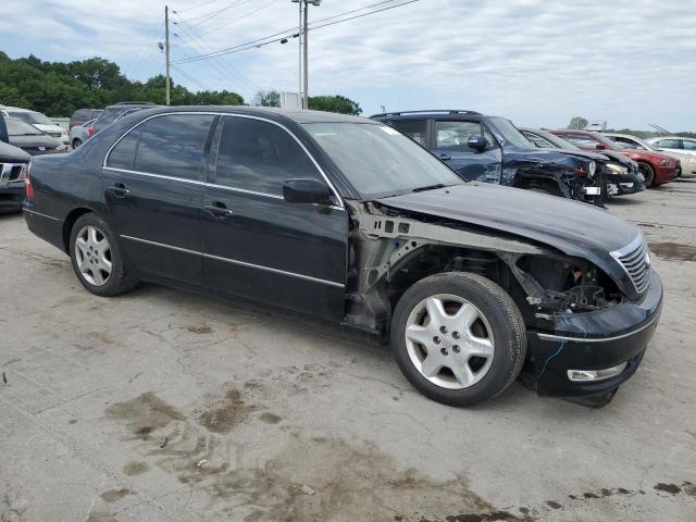 JTHBN36F940154024 - 2004 LEXUS LS 430 BLACK photo 4