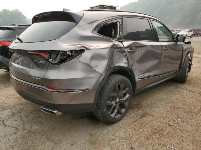 5J8YE1H03NL012715 - 2022 ACURA MDX A-SPEC GRAY photo 3