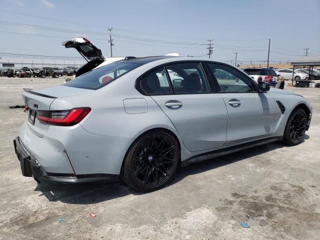WBS43AY01RFR64306 - 2024 BMW M3 COMPETITION ვერცხლისფერი ფოტო 3