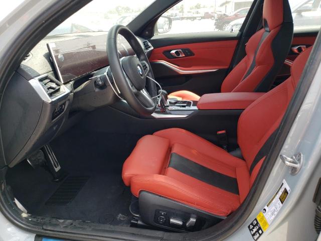 WBS43AY01RFR64306 - 2024 BMW M3 COMPETITION ვერცხლისფერი ფოტო 7