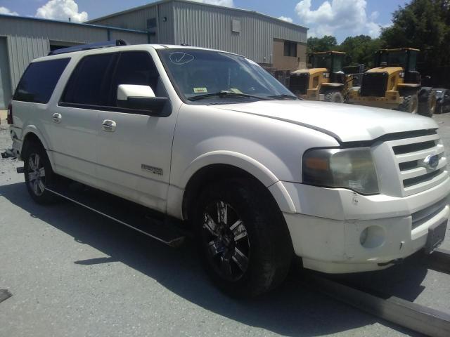 1FMFK20538LA43183 - 2008 FORD EXPEDITION EL LIMITED CREAM photo 1