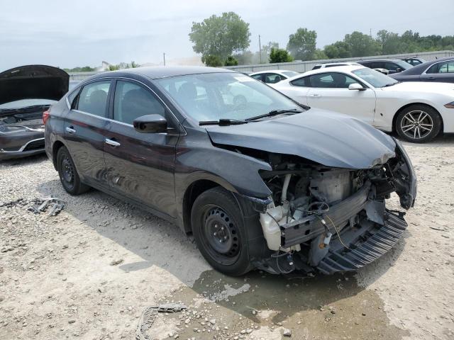 3N1AB7AP3GL658138 - 2016 NISSAN SENTRA S BLACK photo 4