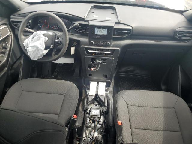 1FM5K8AC4MNA11885 - 2021 FORD EXPLORER POLICE INTERCEPTOR 银色 照片 8