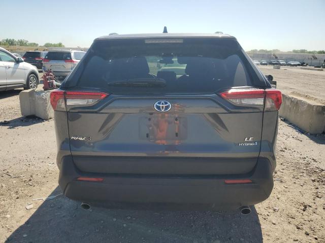 4T3LWRFVXRU162312 - 2024 TOYOTA RAV4 LE GRAY photo 6