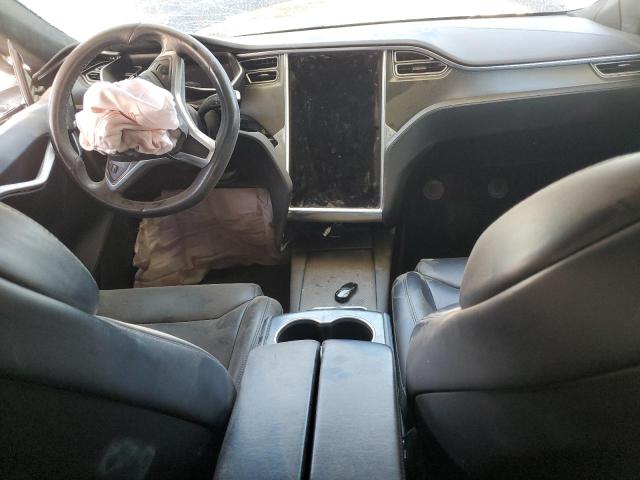 5YJSA1E28HF215628 - 2017 TESLA MODEL S ლურჯი ფოტო 8