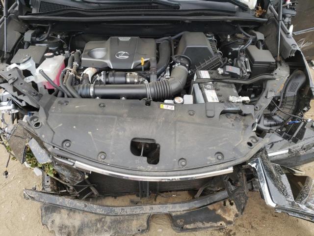 JTJDARDZ4M2263059 - 2021 LEXUS NX 300 BASE შავი ფოტო 12