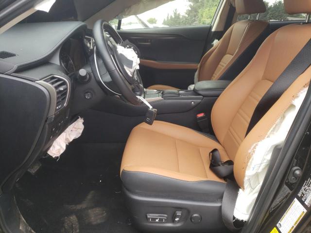 JTJDARDZ4M2263059 - 2021 LEXUS NX 300 BASE შავი ფოტო 7