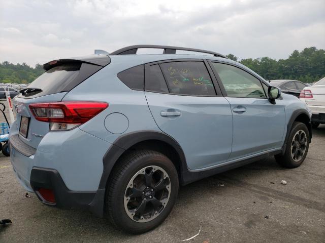 JF2GTAEC0NH203303 - 2022 SUBARU CROSSTREK PREMIUM BLUE photo 3