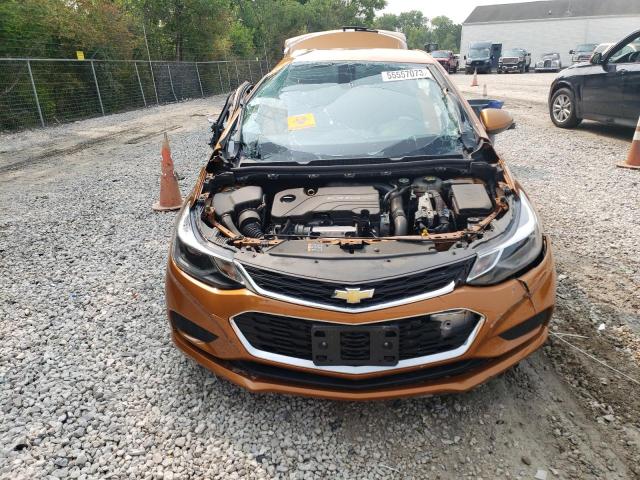 3G1BE6SM8HS554297 - 2017 CHEVROLET CRUZE LT ORANGE photo 5