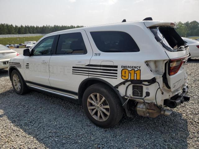 1C4SDJFT7KC812224 - 2019 DODGE DURANGO SSV WHITE photo 2