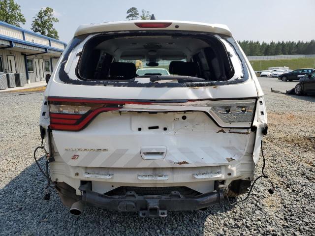 1C4SDJFT7KC812224 - 2019 DODGE DURANGO SSV WHITE photo 6