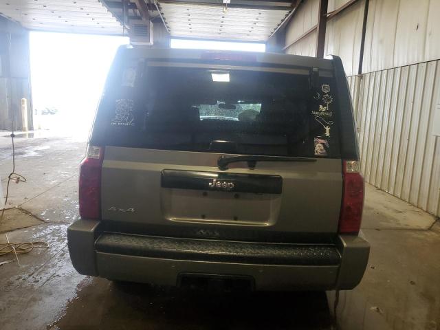1J8HG48KX8C166945 - 2008 JEEP COMMANDER SPORT ნაცრისფერი ფოტო 6