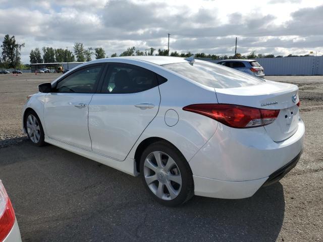 5NPDH4AE9DH227353 - 2013 HYUNDAI ELANTRA GLS WHITE photo 2