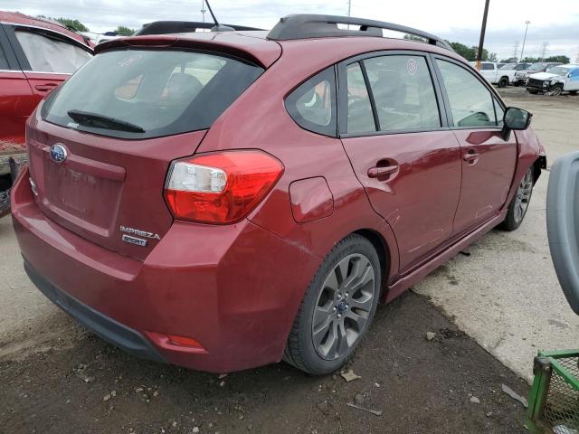 JF1GPAZ69FH297423 - 2015 SUBARU IMPREZA SPORT LIMITED RED photo 3