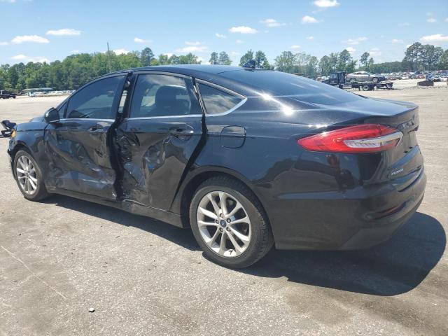 3FA6P0HD6KR126840 - 2019 FORD FUSION SE BLACK photo 2