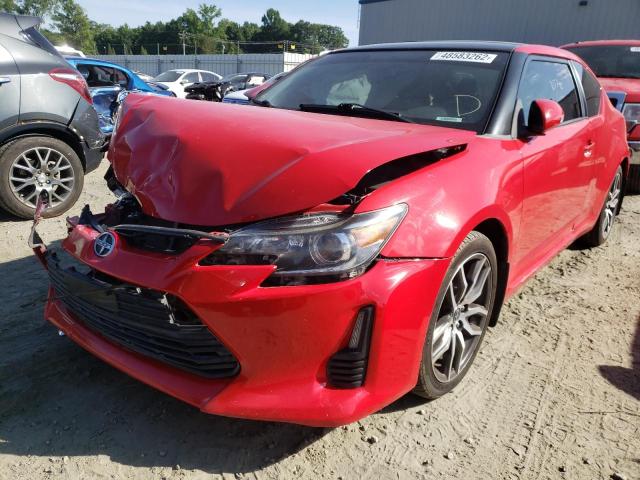 JTKJF5C76E3088382 - 2014 TOYOTA SCION TC 红色 照片 2