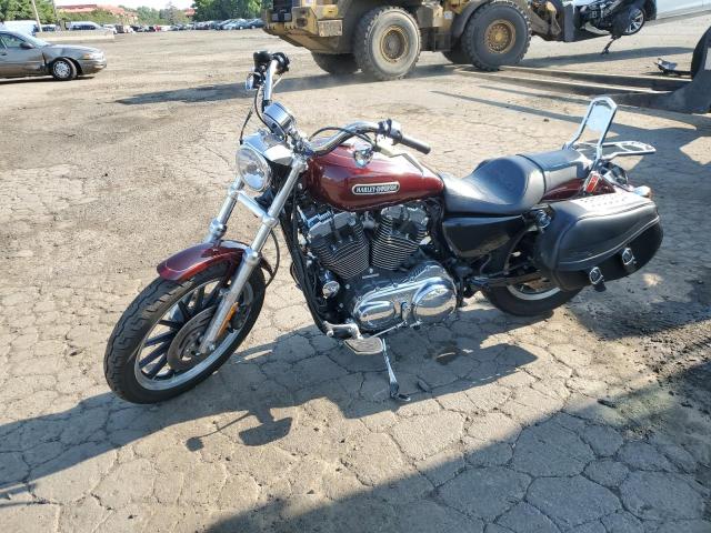 1HD1CX3168K419087 - 2008 HARLEY-DAVIDSON XL1200L L BURGUNDY photo 2