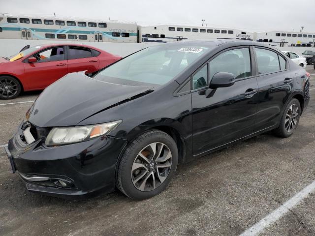 19XFB2F90DE247571 - 2013 HONDA CIVIC EXL 黑色 照片 1