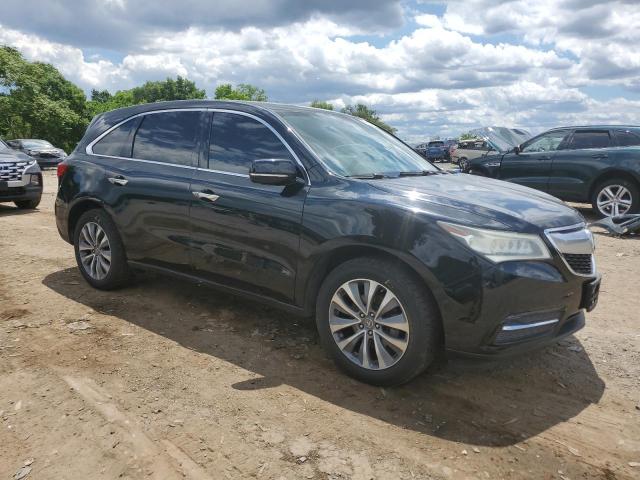 5FRYD4H49EB047654 - 2014 ACURA MDX TECHNOLOGY BLACK photo 4