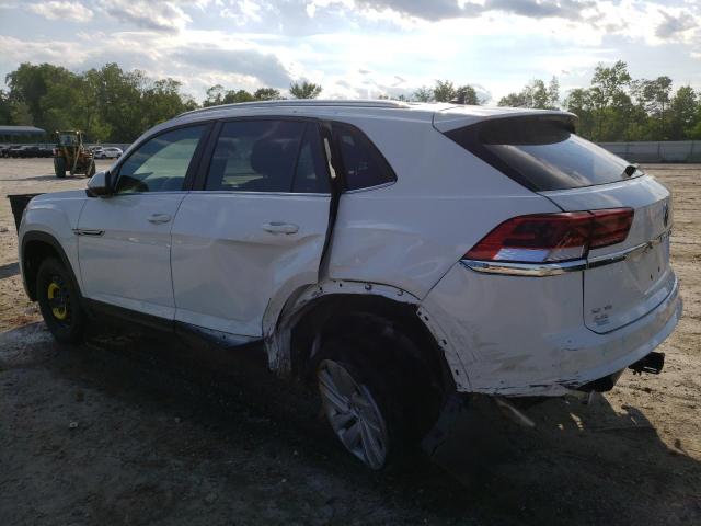 1V2WE2CA3PC228061 - 2023 VOLKSWAGEN ATLAS CROS SE Blanc photo 2