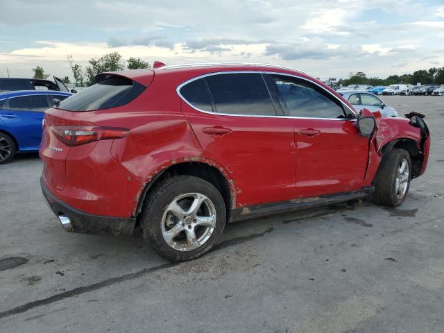 ZASPAJAN7K7C38604 - 2019 ALFA ROMEO STELVIO RED photo 3