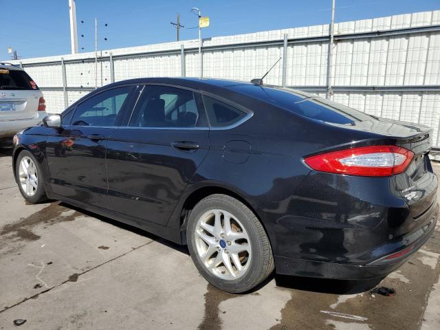 1FA6P0HD4F5102254 - 2015 FORD FUSION SE BLACK photo 2