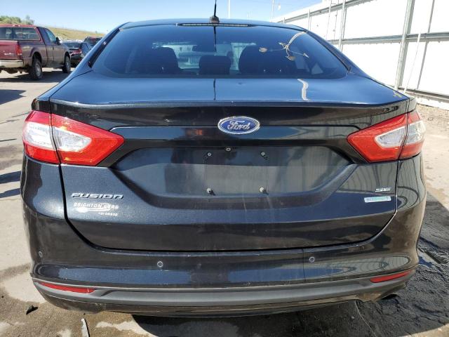 1FA6P0HD4F5102254 - 2015 FORD FUSION SE BLACK photo 6