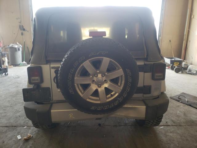 1C4AJWBG9EL125616 - 2014 JEEP WRANGLER SAHARA GRAY photo 6