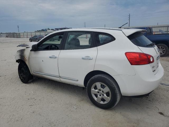JN8AS5MTXDW534825 - 2013 NISSAN ROGUE S WHITE photo 2