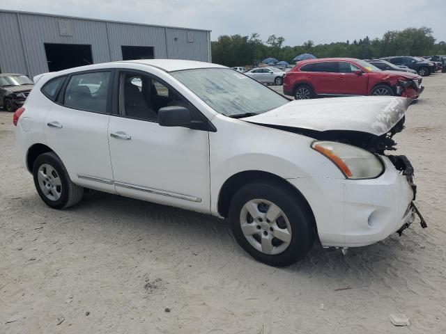 JN8AS5MTXDW534825 - 2013 NISSAN ROGUE S WHITE photo 4