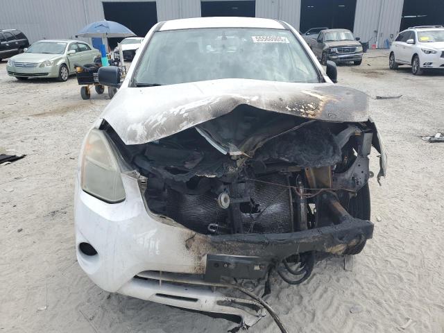 JN8AS5MTXDW534825 - 2013 NISSAN ROGUE S WHITE photo 5