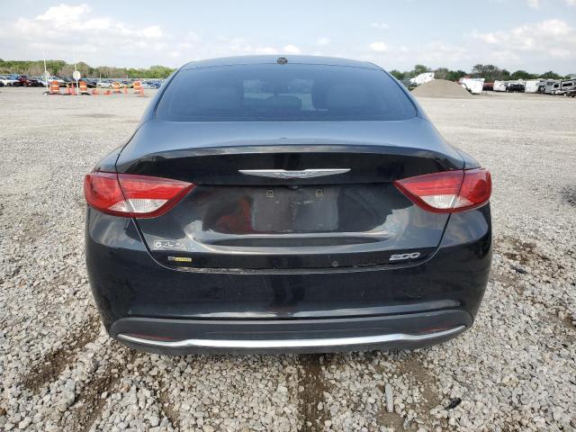 1C3CCCAB1FN594961 - 2015 CHRYSLER 200 LIMITED BLACK photo 6