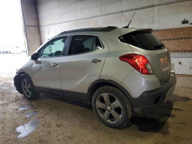 KL4CJASB4EB688489 - 2014 BUICK ENCORE ვერცხლისფერი ფოტო 2